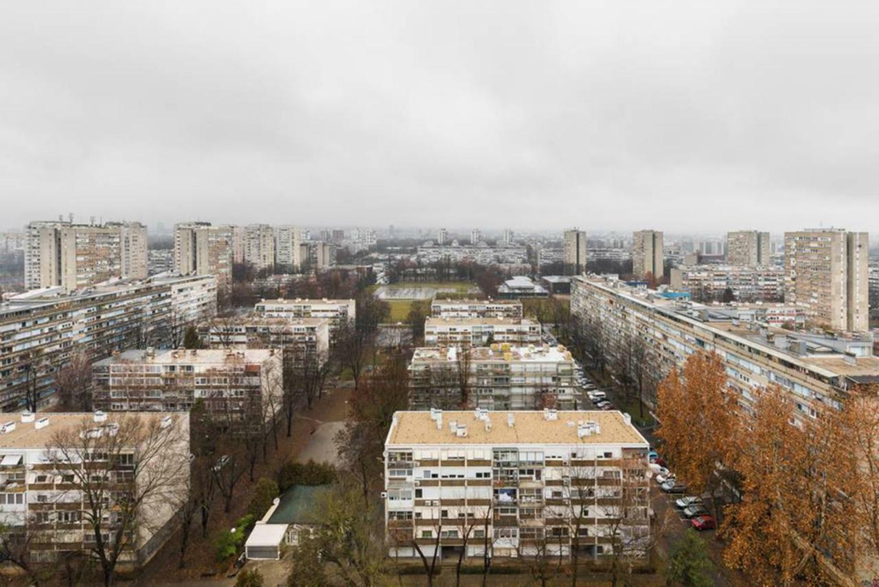 Penthouse "Sky 17" S Balkonom I Besplatnim Parkingom Zagreb Exterior photo